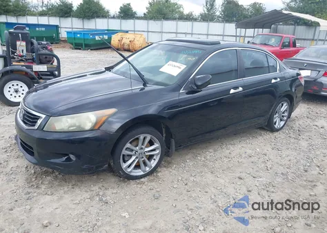 2008 Honda Accord 3.5 Ex из США, поврежденный, VIN 1HGCP36738A067987